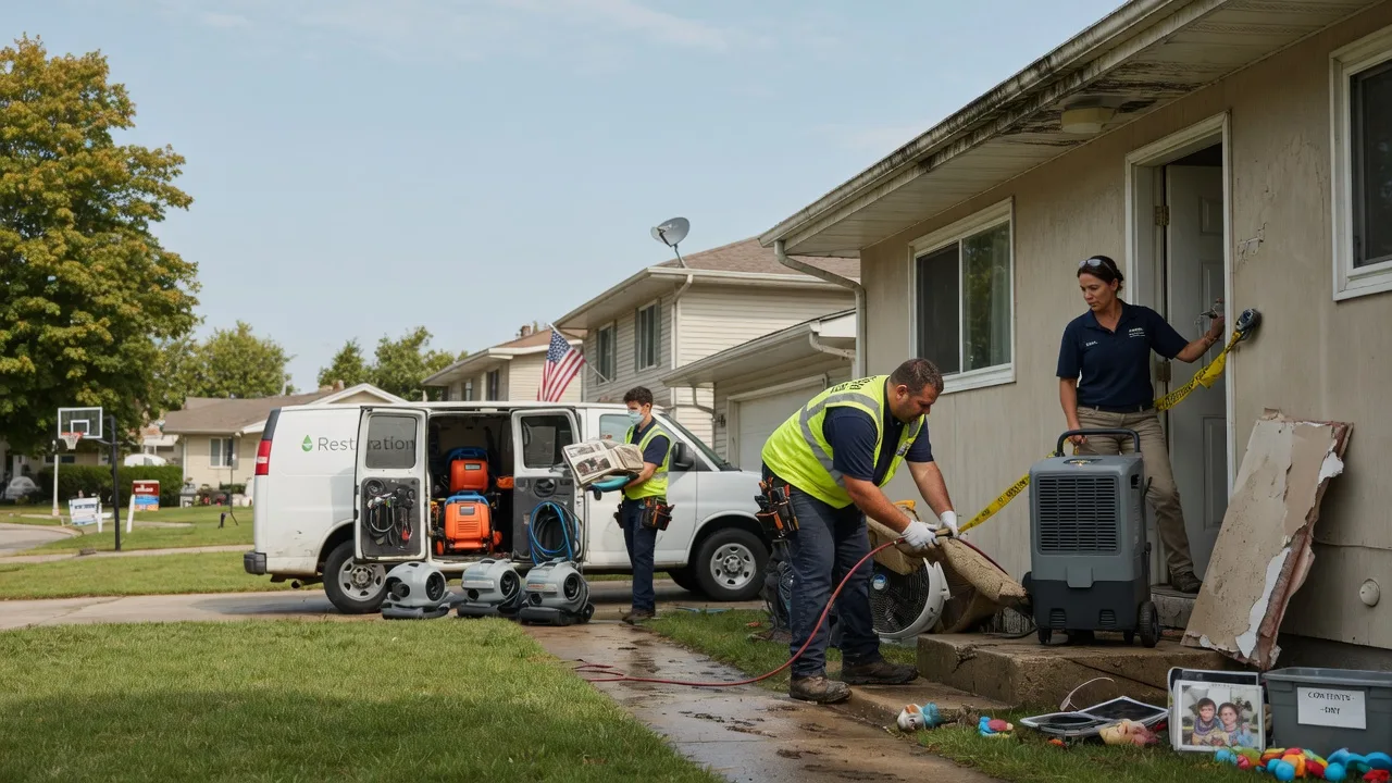 Water Damage Restoration in Rockford, MI near me